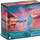 CLEMENTONI Peace – Living the Present 500 darabos puzzle