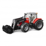 Bruder Massey Ferguson 7624 traktor elülső rakodóval