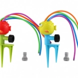 Gyerek kerti vizes permetező – vidám állatos szórófej (vegyes színek)