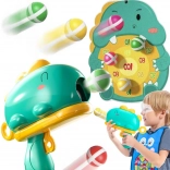 gyerek játék céltáblával és pisztollyal – tépőzáras dinoszaurusz WOOPIE