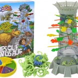 Családi kézműves játék Hulló dinoszauruszok Toronypálcák