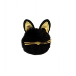 Cicás kulcstartó pomponnal