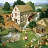 Puzzle Malom The Four Star 1000 darab