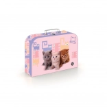 Gyerek laminált kisbőrönd Kedvencek 34 cm