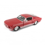 Autómodell Ford Mustang GT 1967 1:24 piros