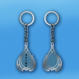 GOD OF WAR RAGNAROK kulcstartó – áttetsző, licencelt