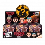 Stranger Things kulcstartók figurákkal – 5 motívum mix (display 24 db)