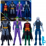 Batman DC 4 darabos akciófigura-készlet: Batman, Robin, Joker és Mr. Freeze 30 cm