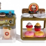 Gyerek játék Kávéház kávéfőzővel és süteményekkel