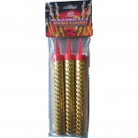 Arany partijégcsóva 12 cm, 3 db