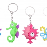 Kulcstartó tengeri állatokkal