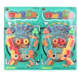 Dínópisztoly hablövedékekhez és labdákhoz – készlet gyerekeknek