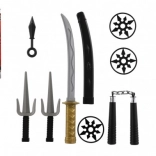 Ninja kard készlet kiegészítőkkel