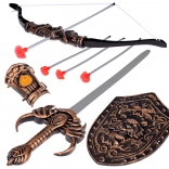 Fantasztikus gyerek lovagi fegyverkészlet