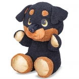 Plüss rottweiler 24 cm ülő