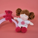 Doudou Jolijou Miss Blanche baba 21 cm