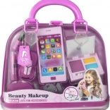 Plejo táska kis parádésoknak telefonnal, kulcsokkal és sminkkel