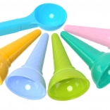 Színes fagylalttölcsér-formák készlet gombócolókanállal