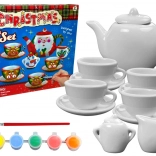 Nagy Karácsonyi Kreatív Készlet DIY Porcelán Festés Ajándék