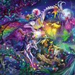 Puzzle Nyári éjszakai cirkusz 1000 darab SCHMIDT