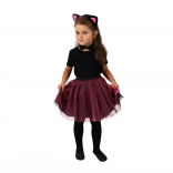 Gyermek cica jelmez tüllszoknyával