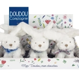 Plüss nyuszi sállal