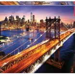 EDUCA Puzzle Manhattani Alkonyat 3000 darabos
