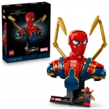 LEGO Marvel Iron Spider-Man mellszobra – gyűjtői kiállítási modell