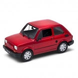 Welly Fiat 126p Maluch 1:21 autómodell piros