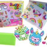 Gyémántos matricakészlet – különböző színes minták