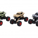 Terepjáró felhúzós autó 15 cm rugózással