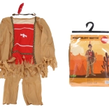 Gyerek farsangi indián jelmez M (110–120 cm)