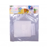 Vasalható gyöngy sablon – hatszög