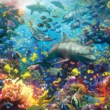 Cobble Hill Korall-tenger Puzzle 1000 darabos