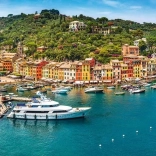 Portofino, Olaszország panoráma puzzle 4000 darab