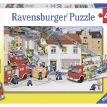 Ravensburger puzzle Tűzoltóság 2x24 darab