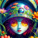 Enjoy puzzle Virágharcos 1000 darab