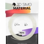 PETG Pro filament 3D tollhoz és 3D nyomtatáshoz, fehér 1,75 mm (15 m)