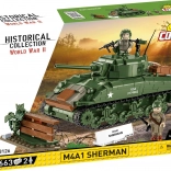 M4A1 Sherman harckocsi építőkészlet 1:35 – 663 elem
