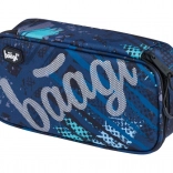 Baagl Skate Struktúrák iskolai tolltartó