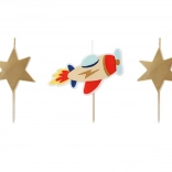 Dekoratív születésnapi gyertyák