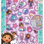 Csillogó matricák – Gabi varázslatos házikója A5, 8 ív