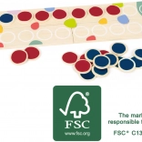 Small Foot FSC-fából készült oktató számoló tábla