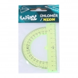 Kis átlátszó neon szögmérő