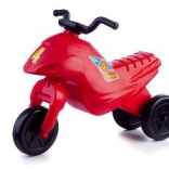 SUPER BIKE lábbal hajtós jármű, piros, 3 kerék, magasság 44 cm
