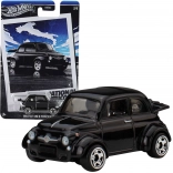Hot Wheels National Icons – Fiat 500 D Modificado (1960) 1:64, fekete modellautó