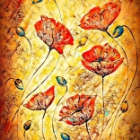 Puzzle Vörös pipacsok 1000 darab