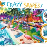 TREFL Crazy Shapes kirakó – Miami strand, 600 darab