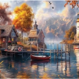 ANATOLIAN Puzzle Ősz a tónál 1500 darab