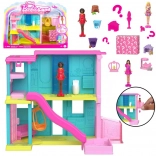 Mattel Mini Barbie Land házikó babával, kisállattal és kiegészítőkkel